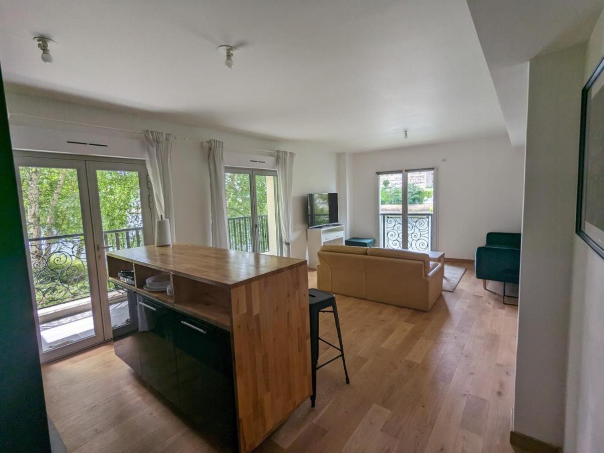 Residences Grande Jatte, Bord De Seine, Suites 52M2 A 97M2, Hopital Americain A 600M Нейї-сюр-Сен Екстер'єр фото
