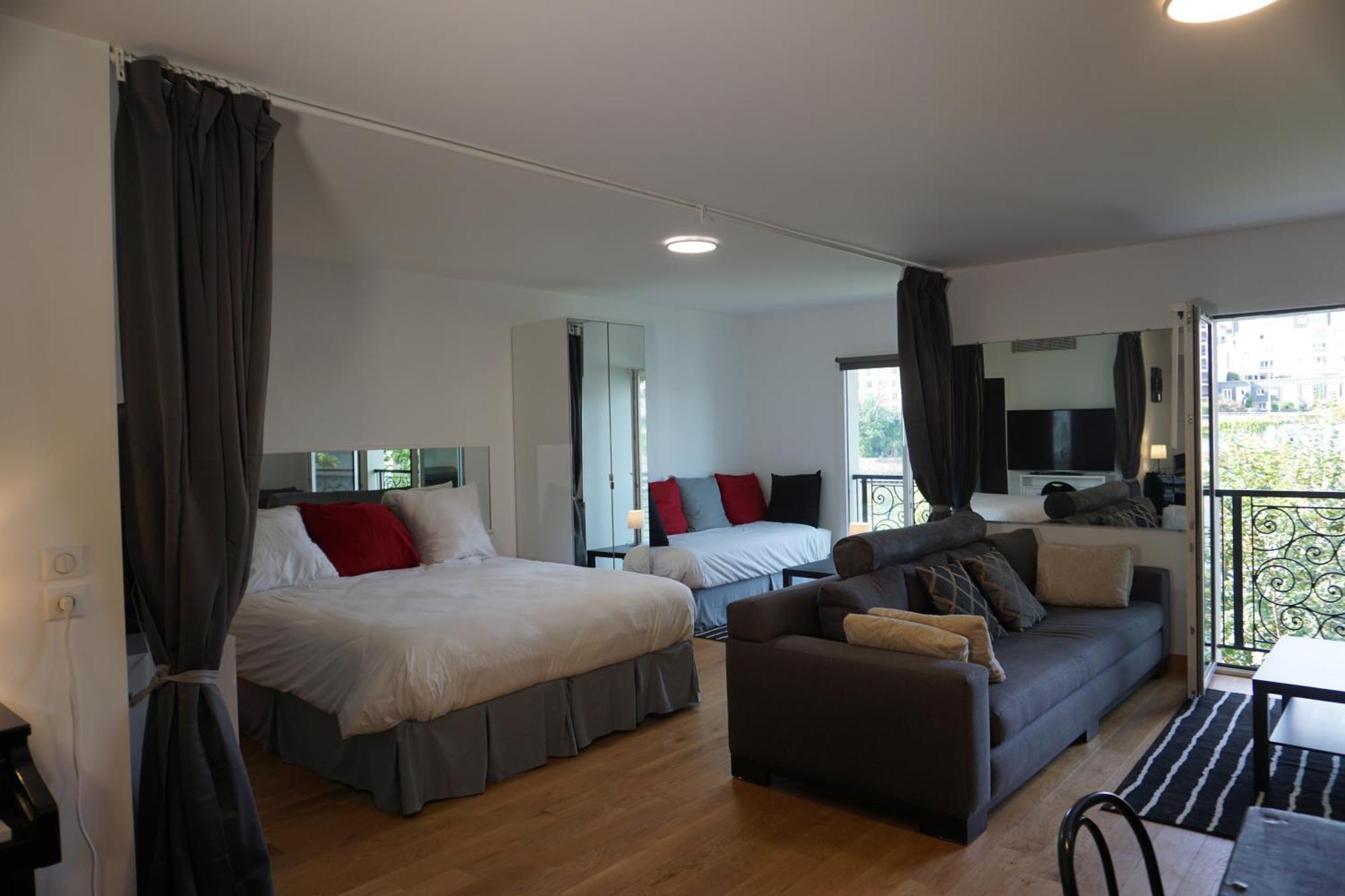 Residences Grande Jatte, Bord De Seine, Suites 52M2 A 97M2, Hopital Americain A 600M Нейї-сюр-Сен Екстер'єр фото